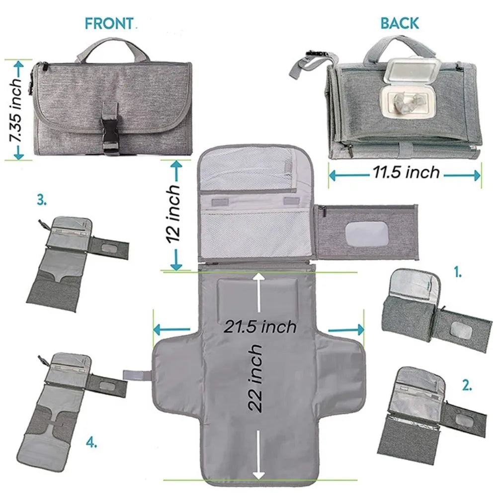 TidyTush™ #1 Portable Changing Pad