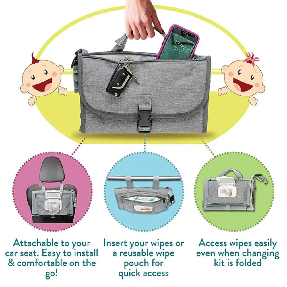 TidyTush™ #1 Portable Changing Pad