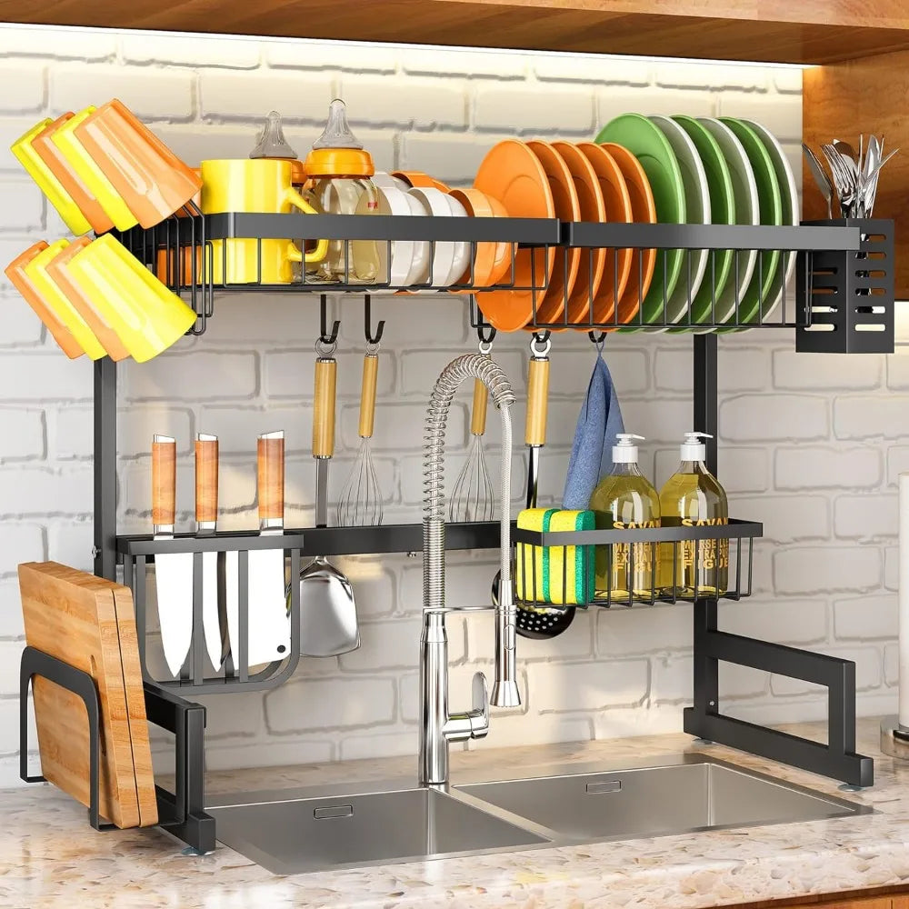 DishBuddy™ Over The Sink Dish Drying Rack