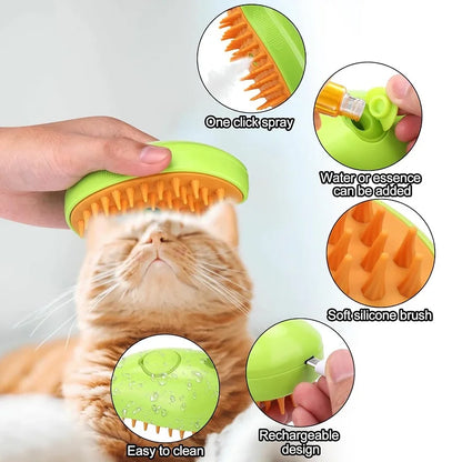 PurraSpa™ Cat Steam Brush