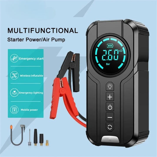 RideWise™ Portable 4 in 1 Car Jump Starter